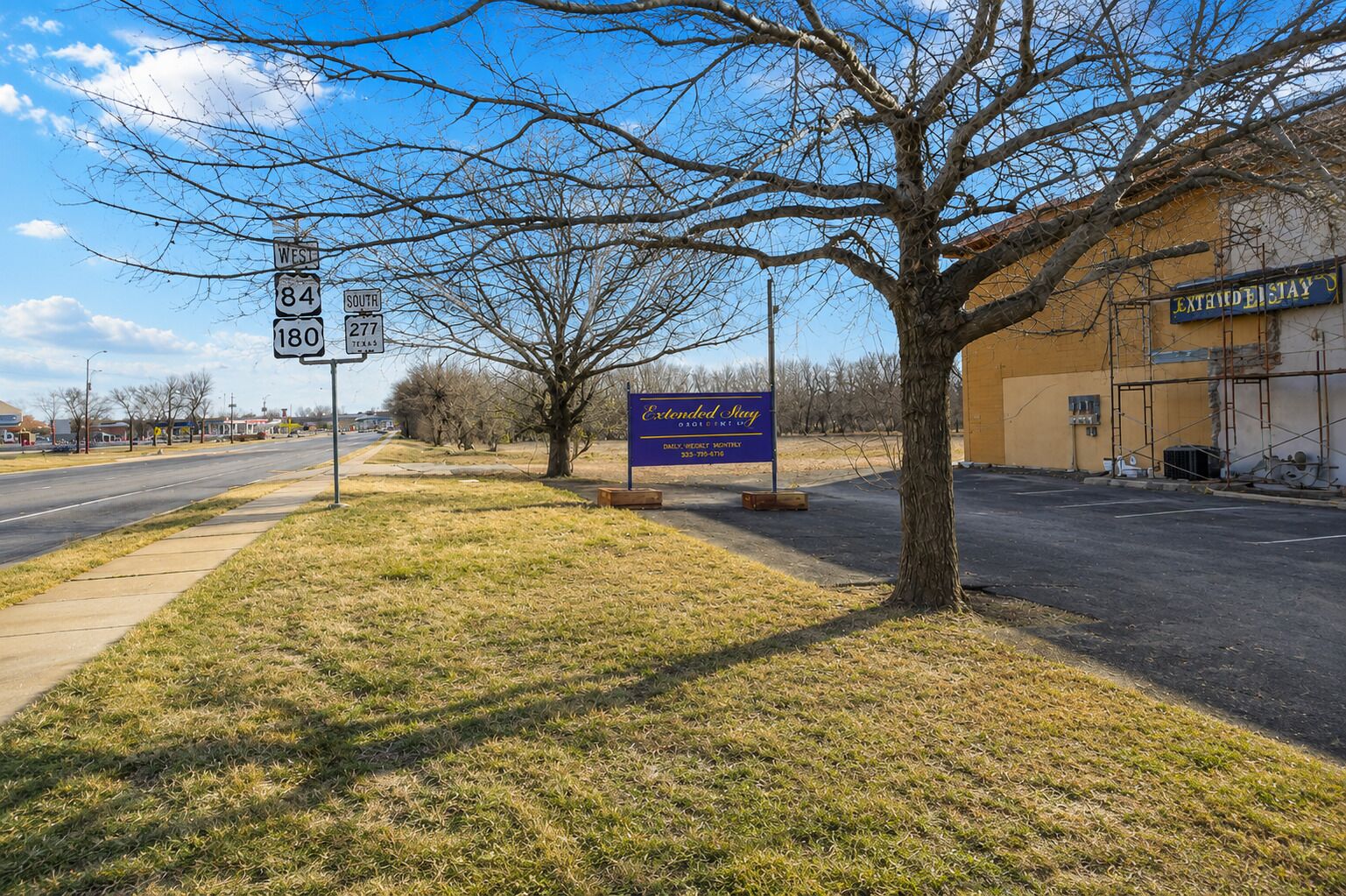 Front of property