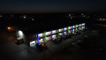 Fachada de la propiedad