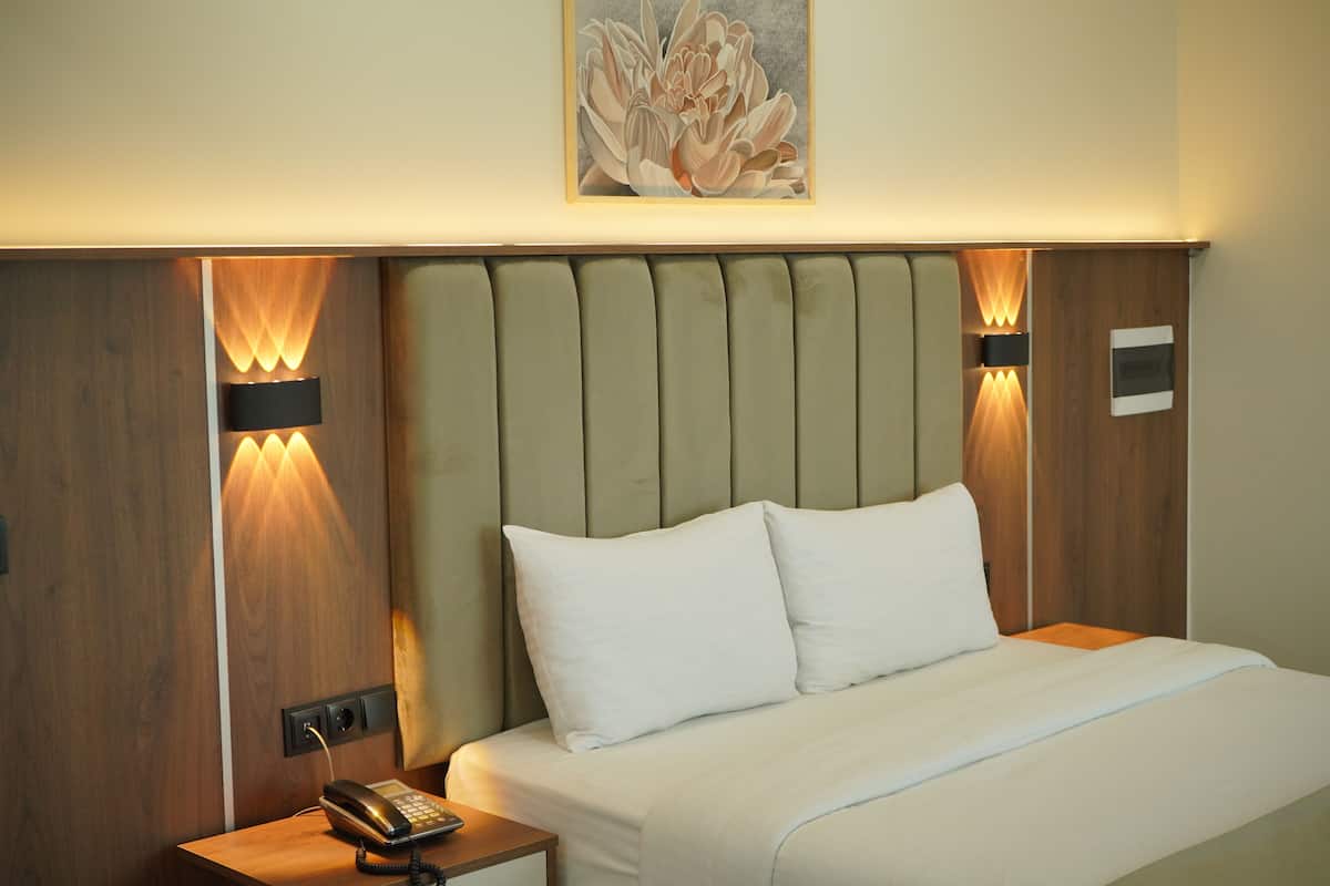 Doppia Deluxe, 1 camera da letto | Minibar, una scrivania, postazione laptop, insonorizzazione