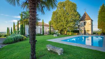 AuĂenpool, beheizter Pool