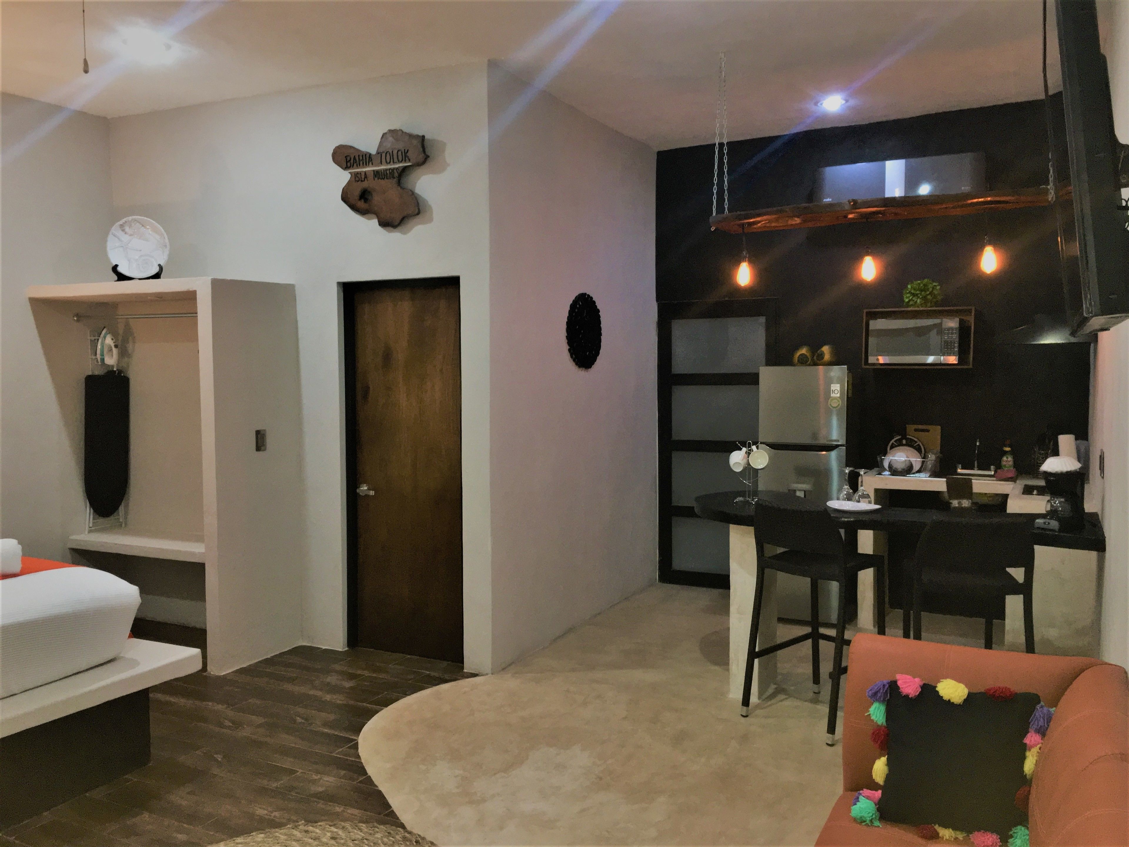 comfort studio, accessible, kitchen | 1 bedroom, premium bedding, down duvets, in-room safe