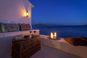Villa Panoramique, 2 chambres, vue mer | Terrasse/Patio
