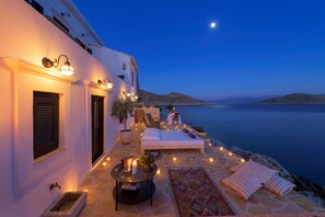 Villa Panoramique, 2 chambres, vue mer | Vue sur la plage/lâocĂ©an