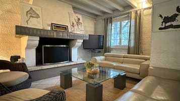 Smart TV, fireplace, offices