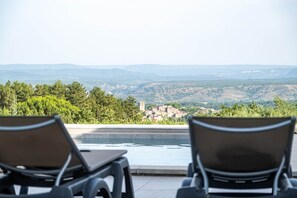 Pool - Ardèche Home - Gite le Nid - Comfortable house with swimming pool, rated 4*. (Tauriers)