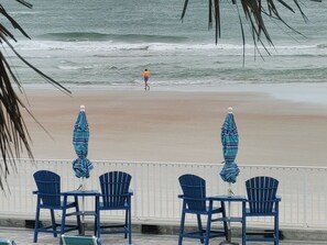 On the beach