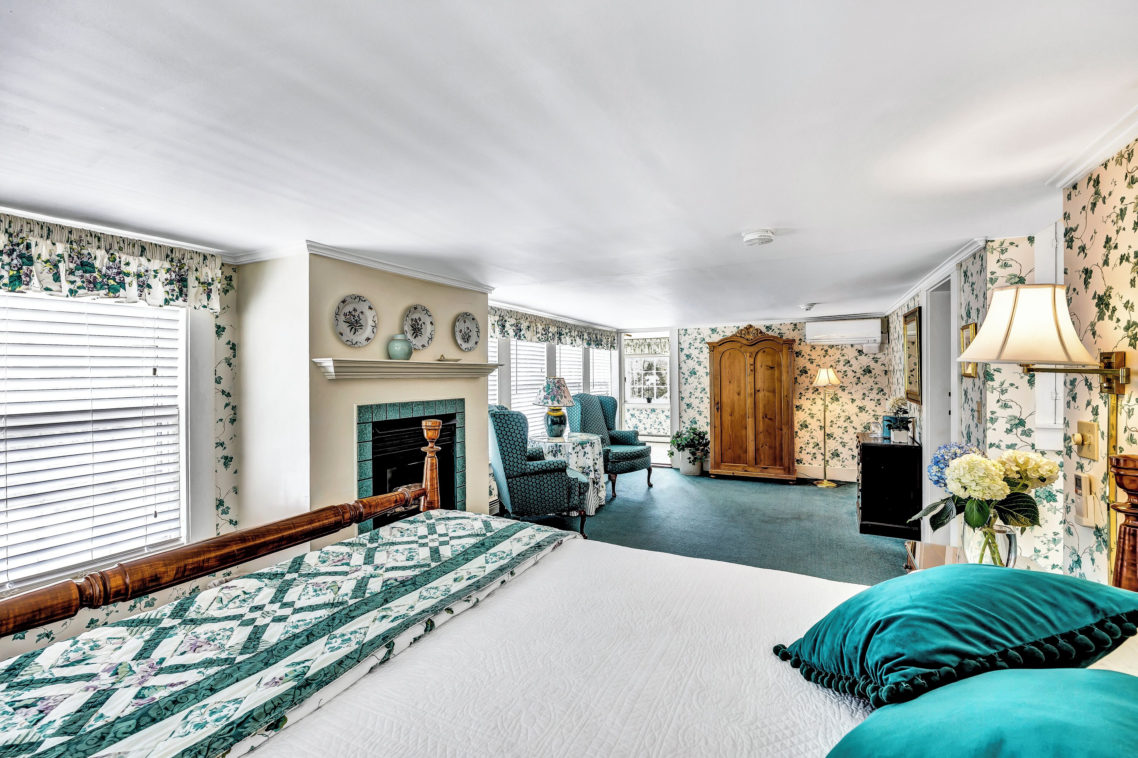 Luxury Double Room, Ensuite, Garden View (Main Inn Room 4) | Premium bedding, bed sheets