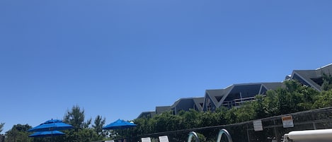 Una piscina climatizada