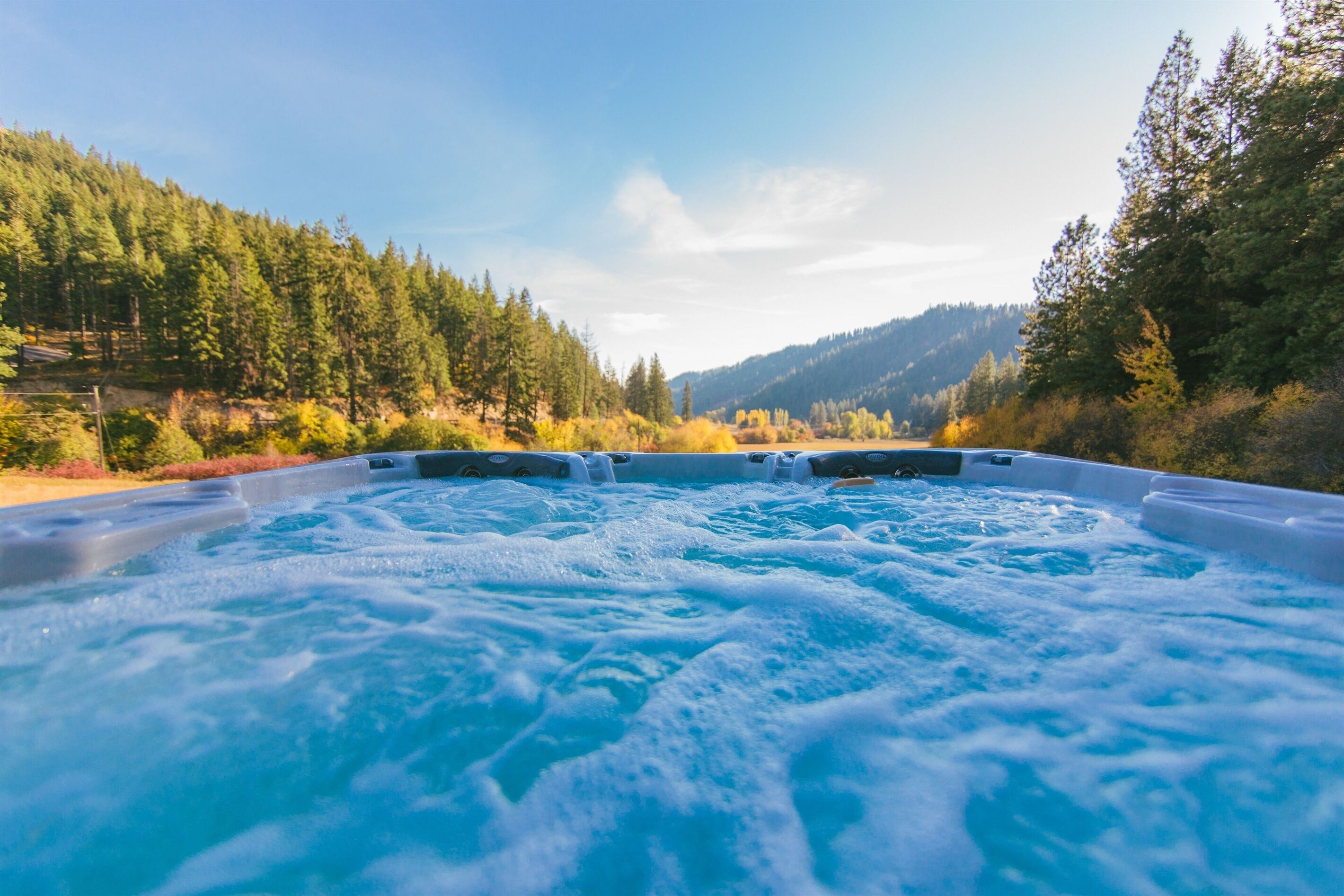 Bain à remous extérieur