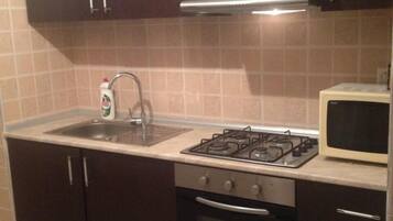 Apartment, Non Smoking, Ocean View | Dapur peribadi | Peti sejuk, ketuhar gelombang mikro, ketuhar, dapur