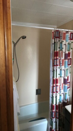 Towels, soap, toilet paper