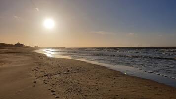 Aan het strand, strandlakens