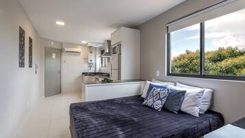 2 bedrooms, in-room safe, iron/ironing board, free WiFi