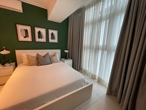 2 dormitorios, tabla de planchar con plancha, wifi gratis y ropa de cama