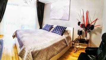 2 soveværelser, strygejern/strygebræt, Wi-Fi, sengetøj