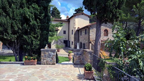 Podere Casellina, Cipressi house, pool and garden, Florentine Chianti Hills