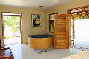 Interior - Affordable Way to Wake Up to a Magical Sunrise  from our Beach Front Villa (St. Mary)