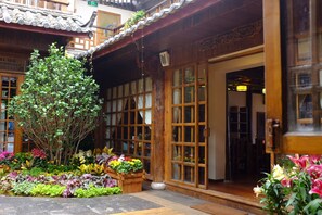 Entrada de l'allotjament
