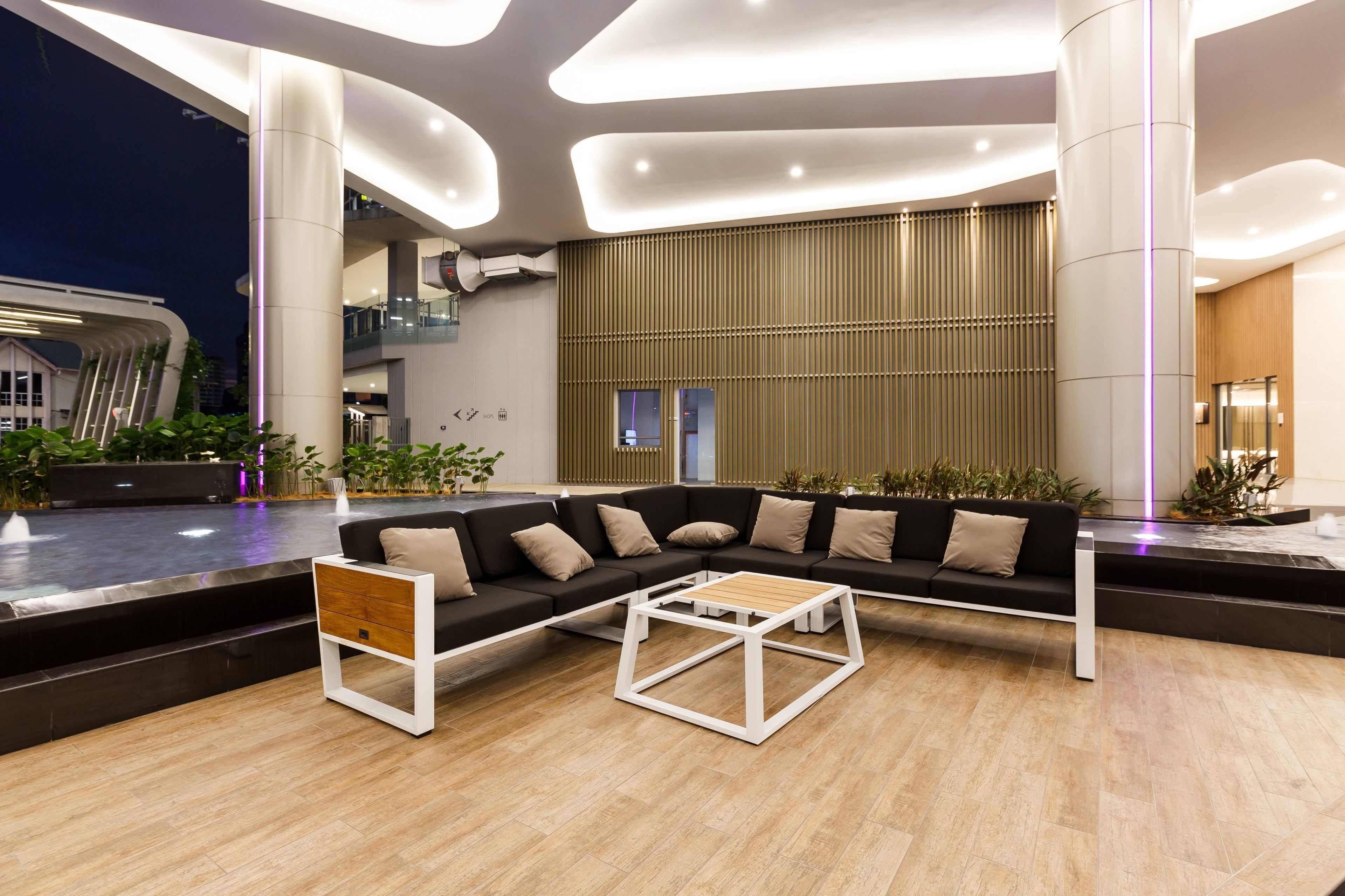 Lobby sitting area
