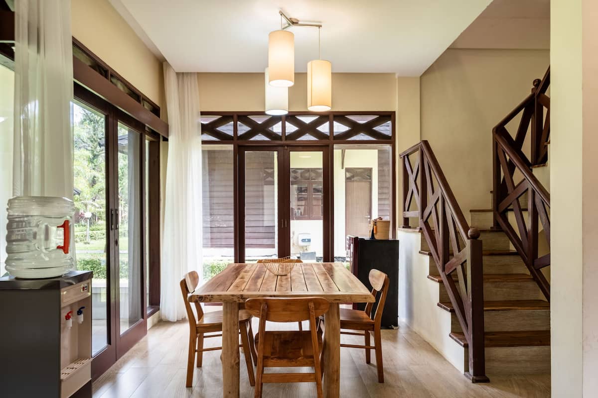 Deluxe-Ferienhaus, 2 Schlafzimmer | Wohnbereich