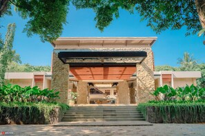 Façade de l’hébergement