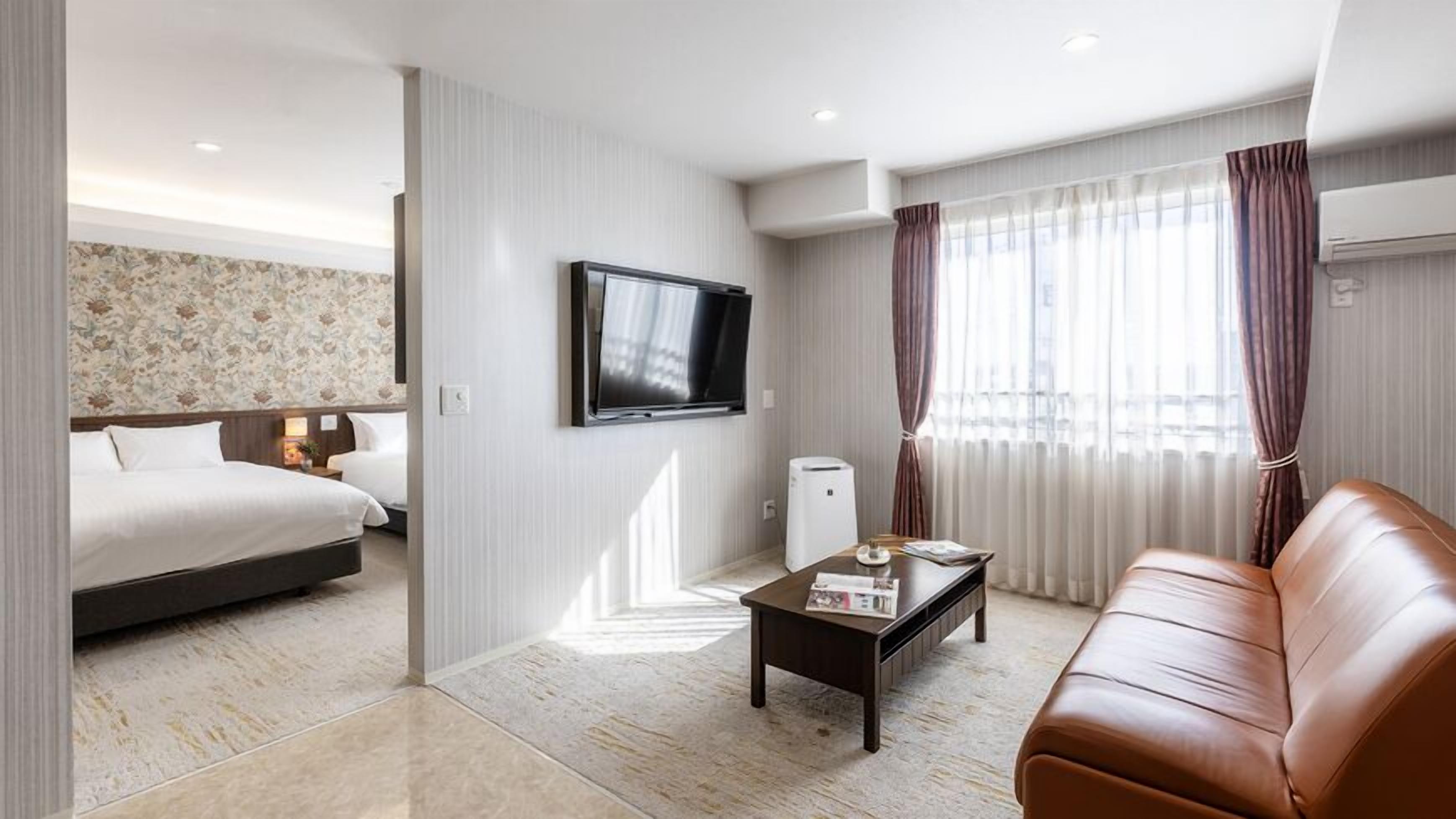 In-room safe, blackout drapes, WiFi (free), bed sheets