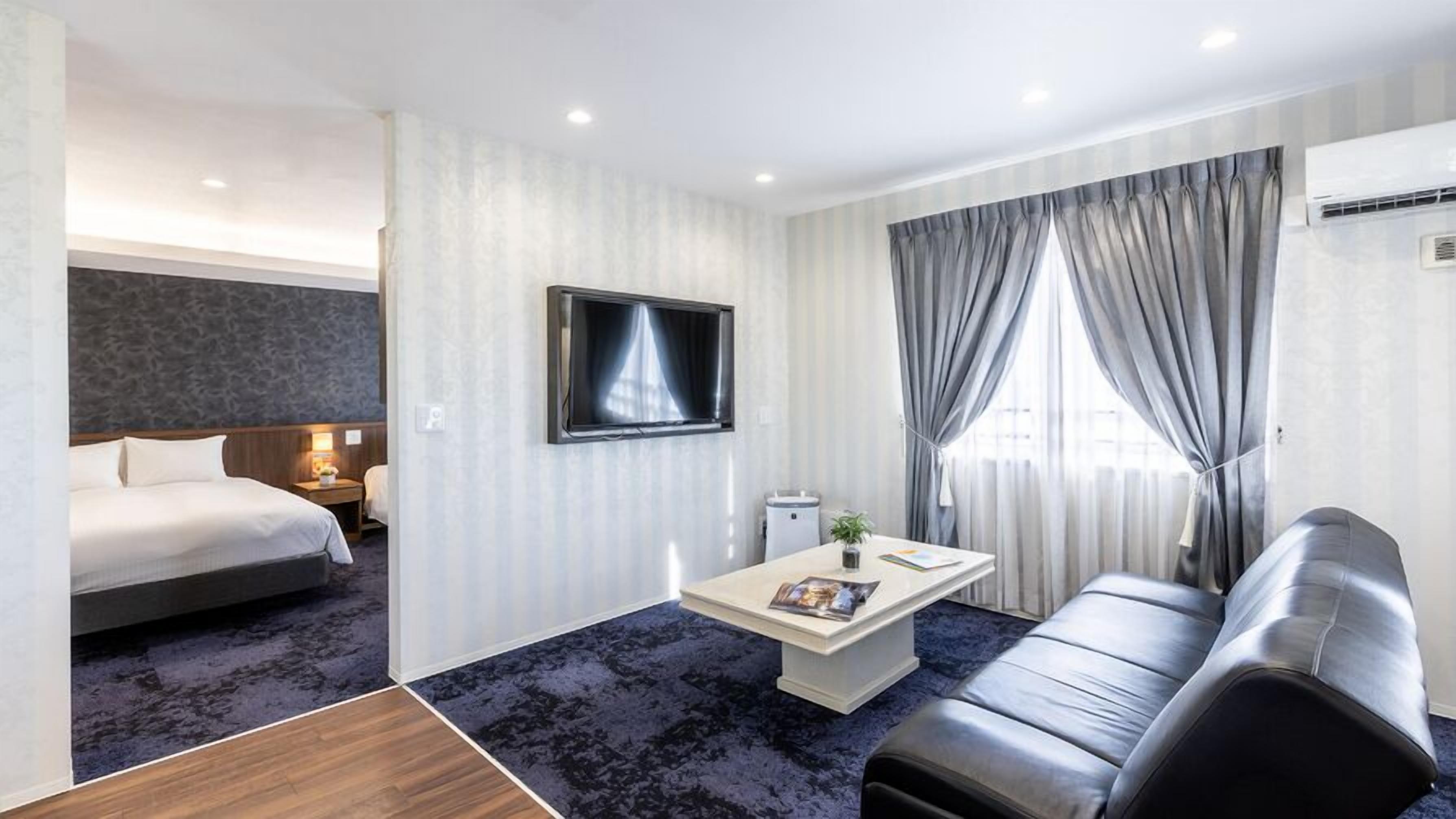 In-room safe, blackout drapes, WiFi (free), bed sheets