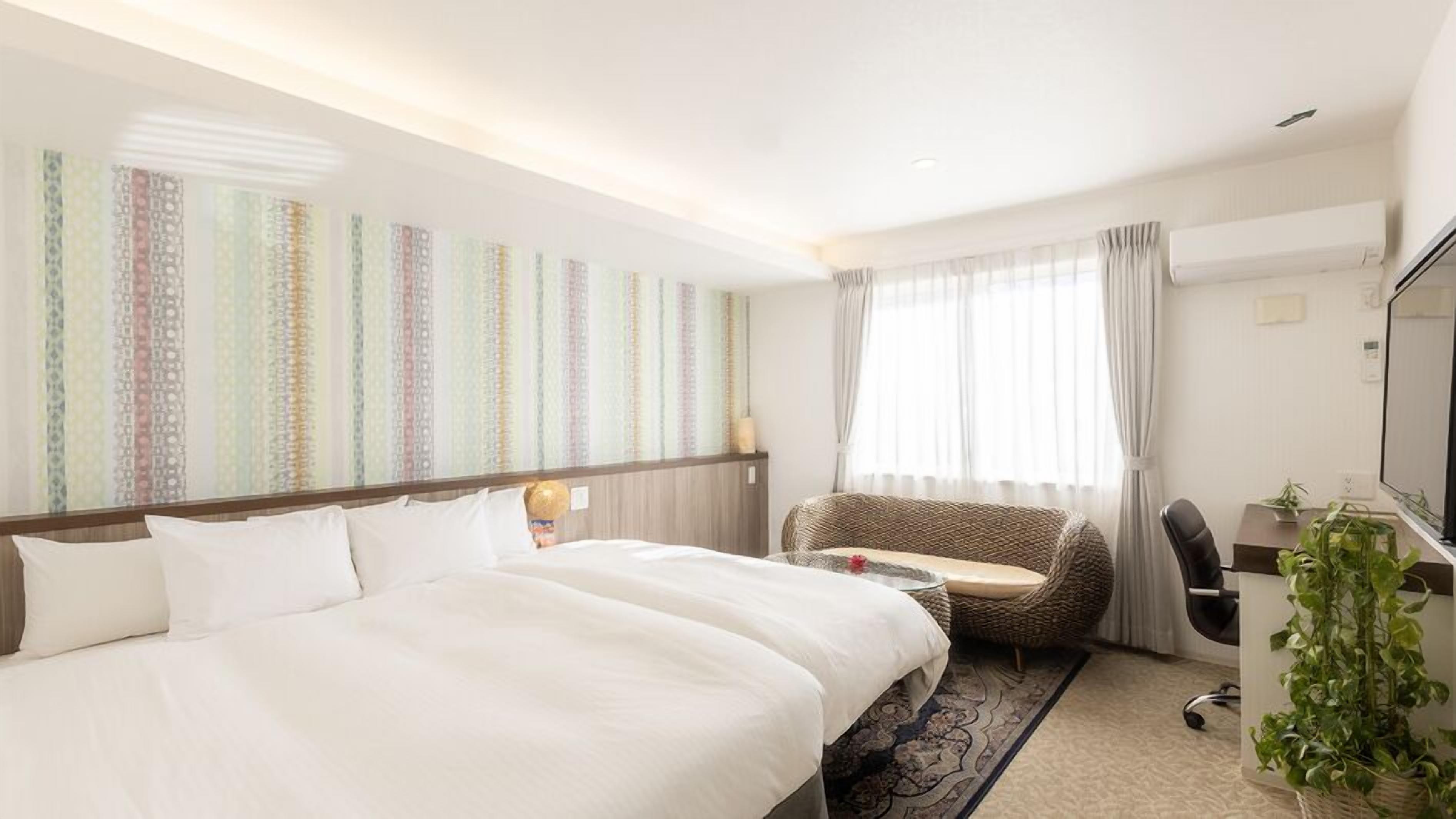 In-room safe, blackout drapes, free WiFi, bed sheets