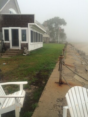 Property grounds - Ocean front property, private beach, 15 feet from the ocean (Biddeford)