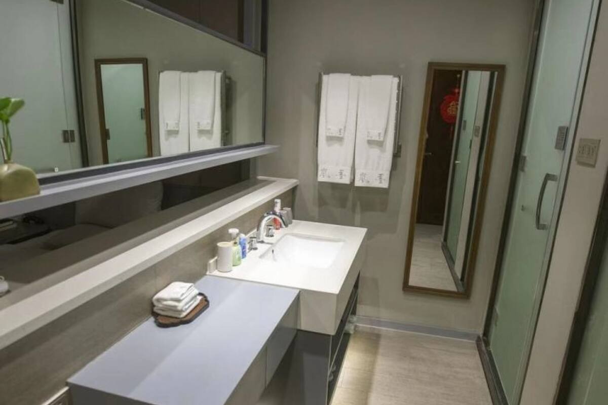 Economy Twin kamer | Een bureau, verduisterende gordijnen, gratis wifi