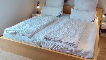 2 dormitorios, cuna de viaje, wifi