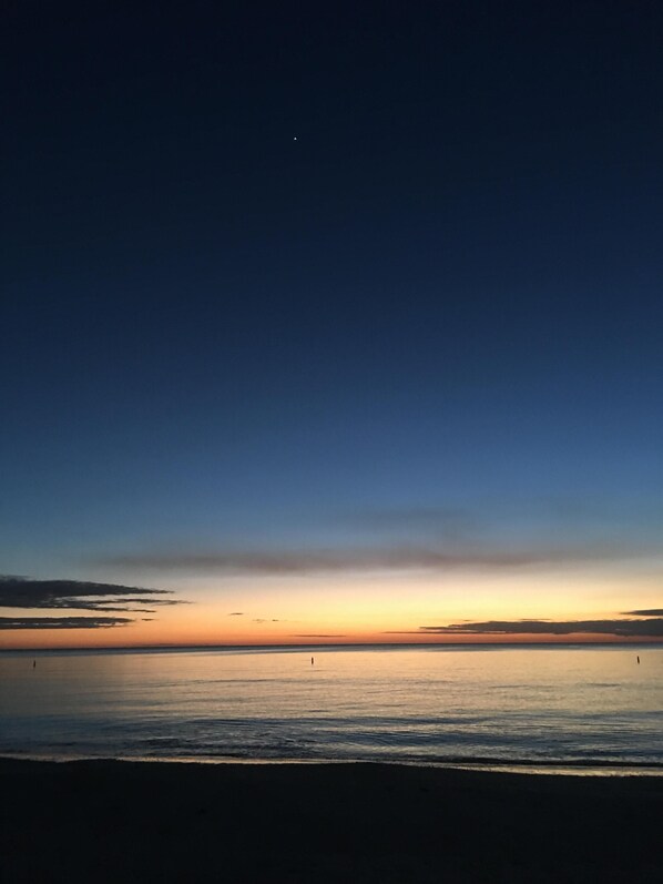 Enjoy a serene beach experience with access to the ocean.