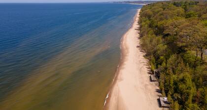 1 Block vom Lake Michigan - Gemütliches Cottage mit 2 Schlafzimmern - 6 Personen
