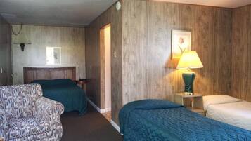 Individually decorated, individually furnished, blackout drapes