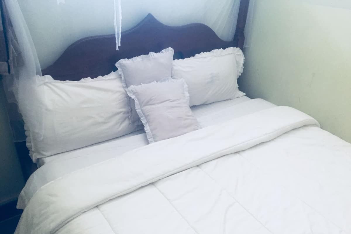 Phòng đôi Economy, phòng tắm dùng chung | Bàn, bàn ủi/dụng cụ ủi quần áo, giường gấp/giường phụ (phụ phí)
