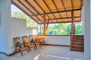 Deluxe Triple Room, 1 Bedroom | Balcony view