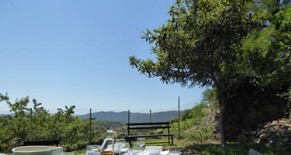 Ma vie lĂ , maison avec jardin & vue vallĂ©e du RhĂŽne â vĂ©lo & vignobles