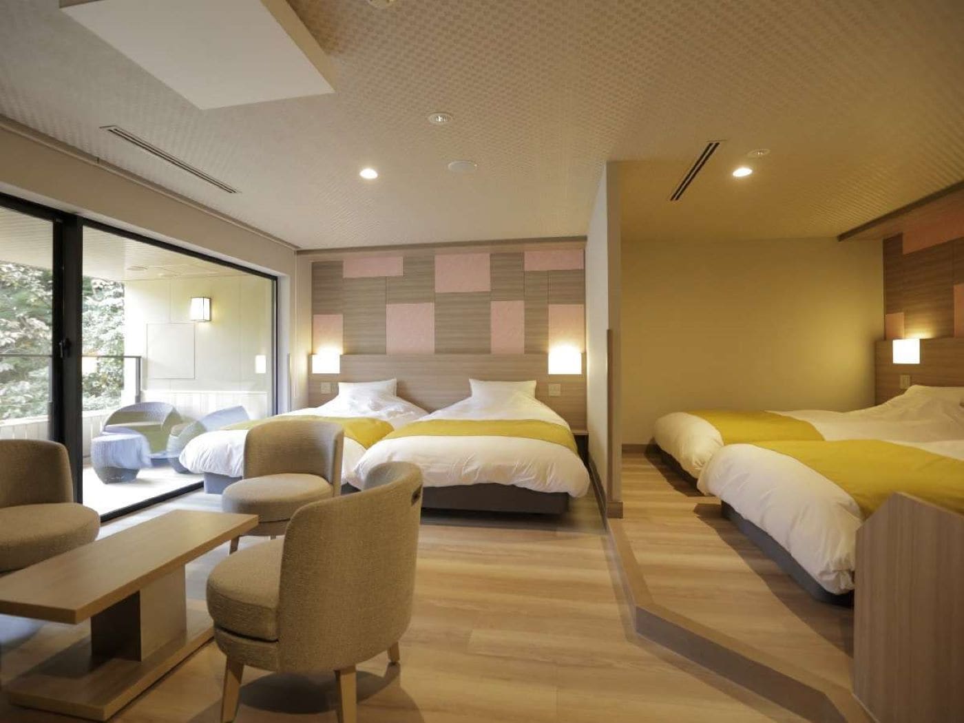 Premium Room, Private Open-Air Bath | Balcony view