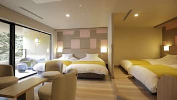 Premium Room, Private Open-Air Bath | Balcony view