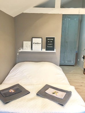 1 Schlafzimmer, Schreibtisch, Bügeleisen/Bügelbrett, WLAN