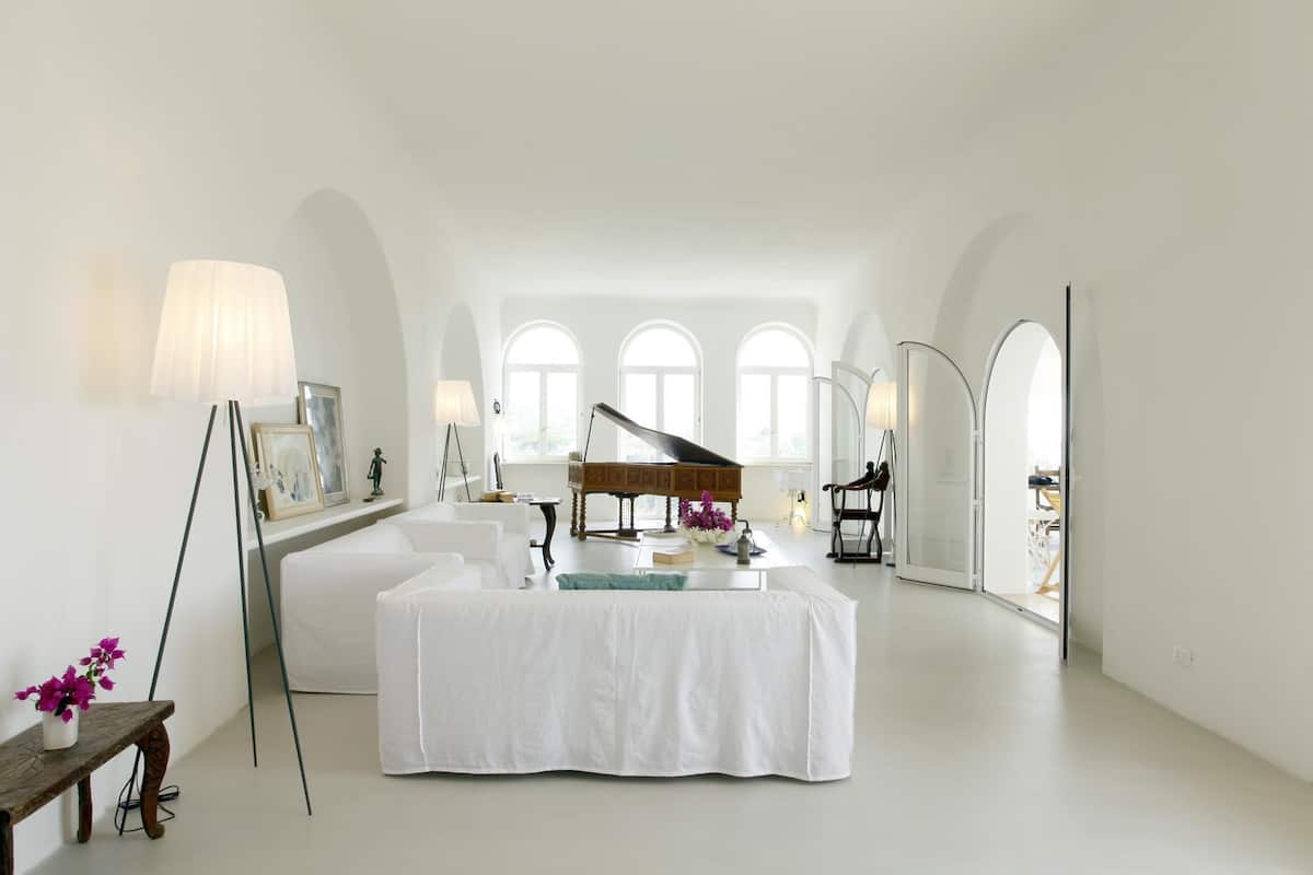 Luxury Apartment (Petrea) | Living area | LED TV