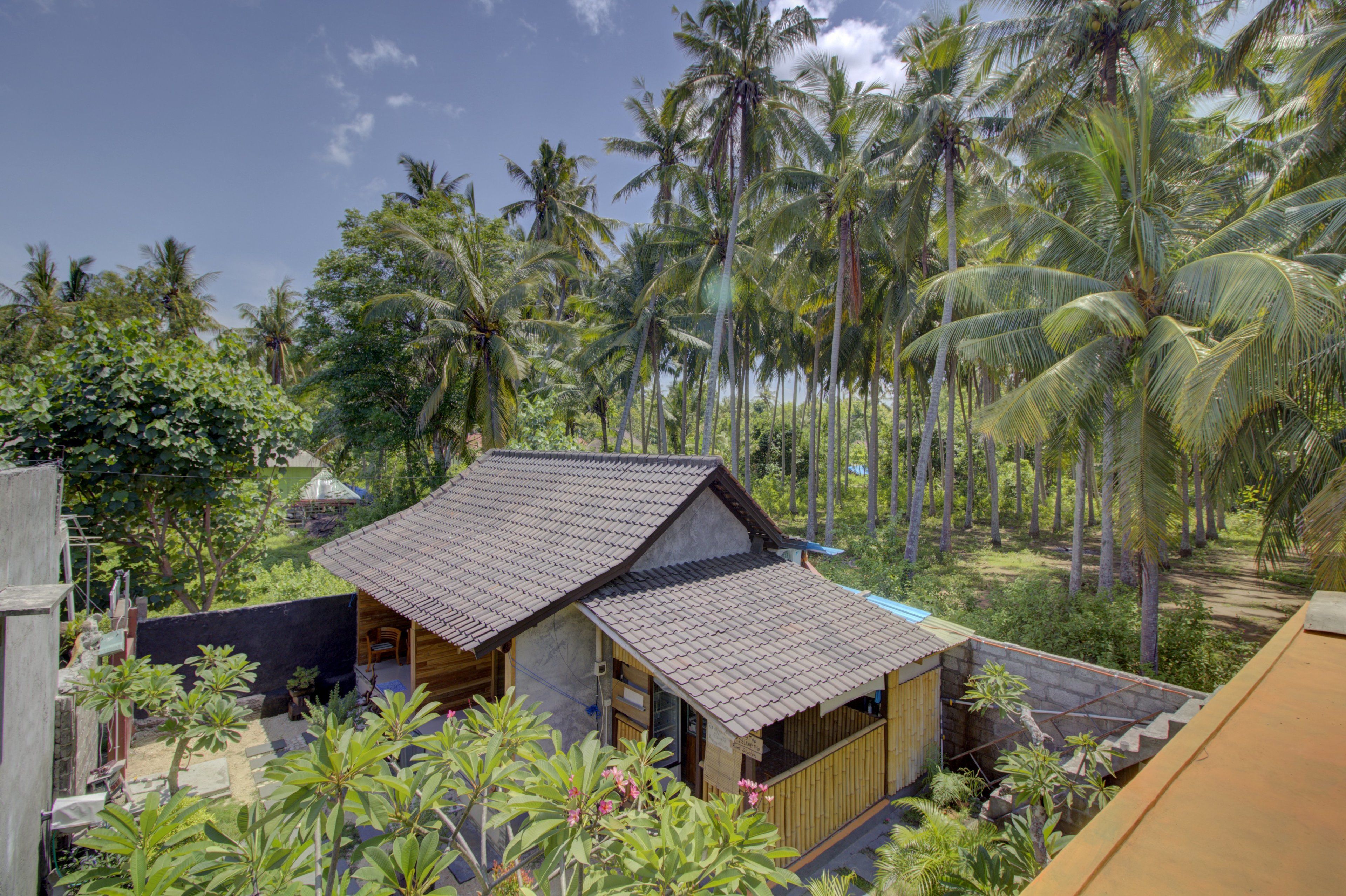 Fachada de la propiedad