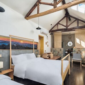 Family Room (Mainland Chinese Citizen Only) | Free WiFi - Floral Hotel Taishan Scenic Manmanlai (Tai'an)