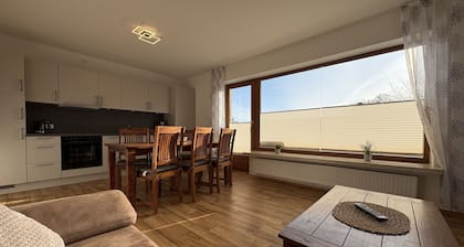 Our "Seelöwe" in Haus Meeresglück, close to the beach and central!