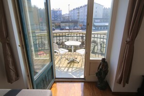 Quadruple Room, Non Smoking | Balcony view - Hotel Vila Katrca (Ljubljana)