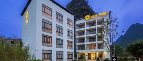 Voorkant van accommodatie