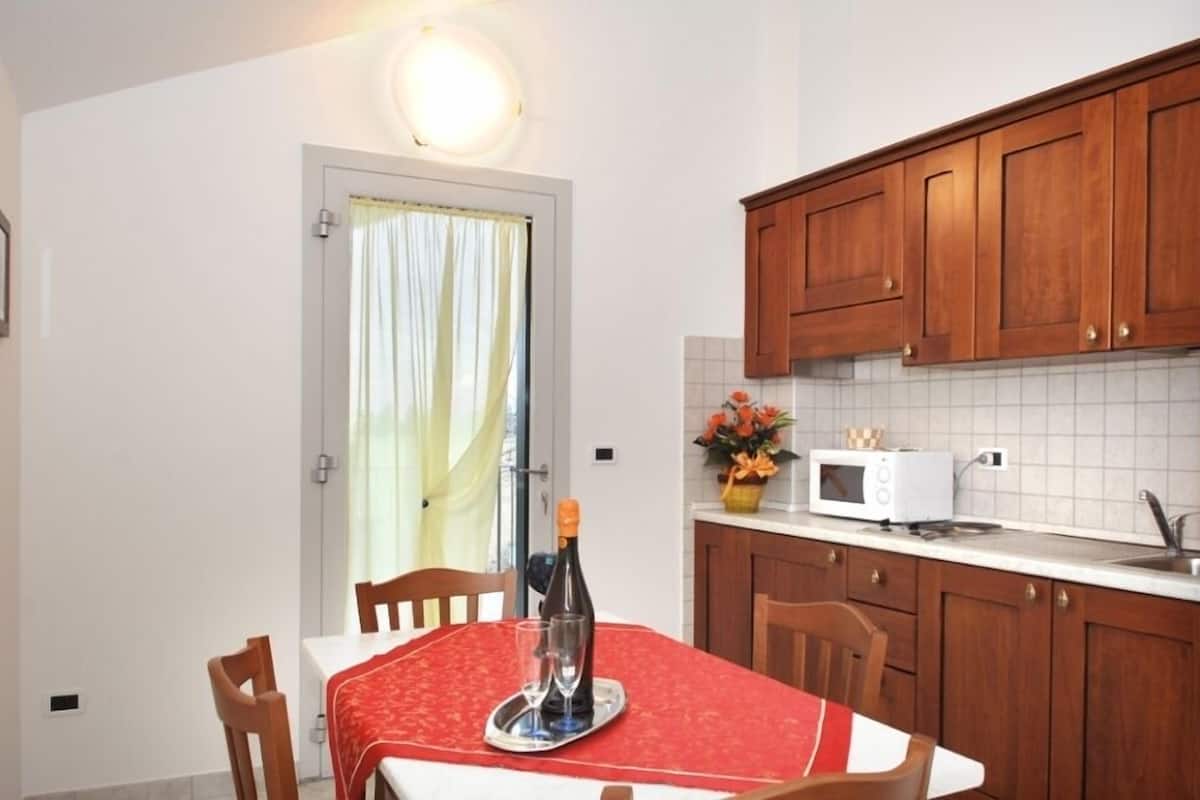 Apartamento, 3 quartos, quartos conectados, vista para o jardim | Berços grátis, Wi-Fi de cortesia, roupa de cama