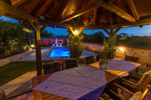 Terrace/patio - Villa Stocco Castle (Zadar)