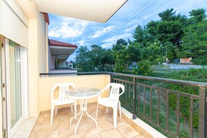 Dúplex Grand, balcón, vista al mar | Tabla de planchar con plancha y wifi gratis 