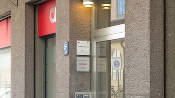 Facciata della struttura